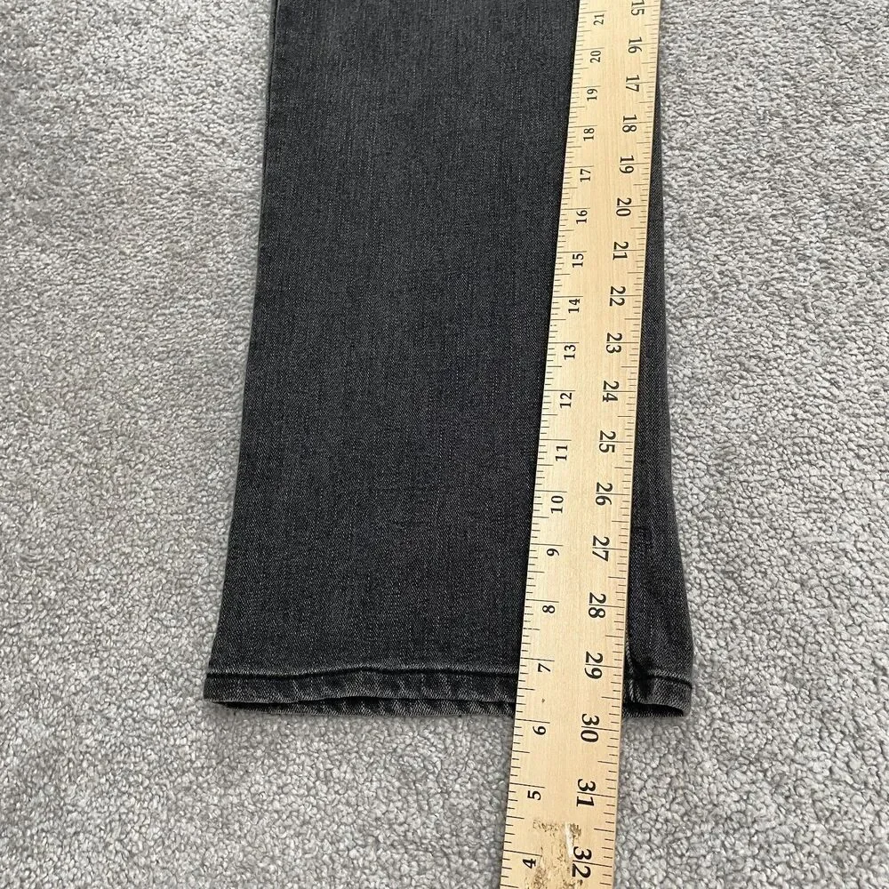 Coldwater Creek Women's Black Wide-Leg Jeans